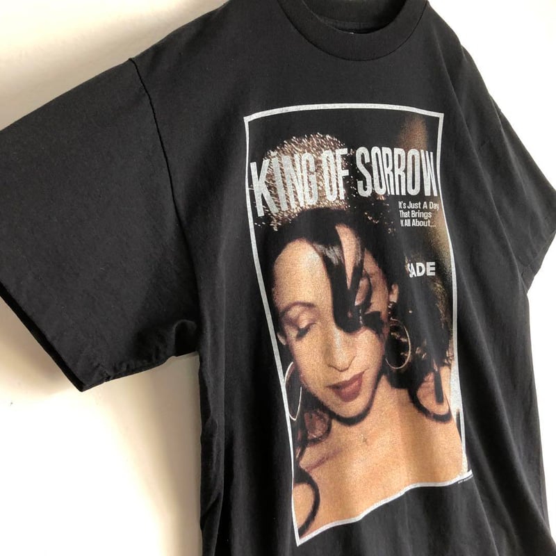 BOOTLEG SADE シャーデー シングルステッチ ビッグプリント 半袖 T 