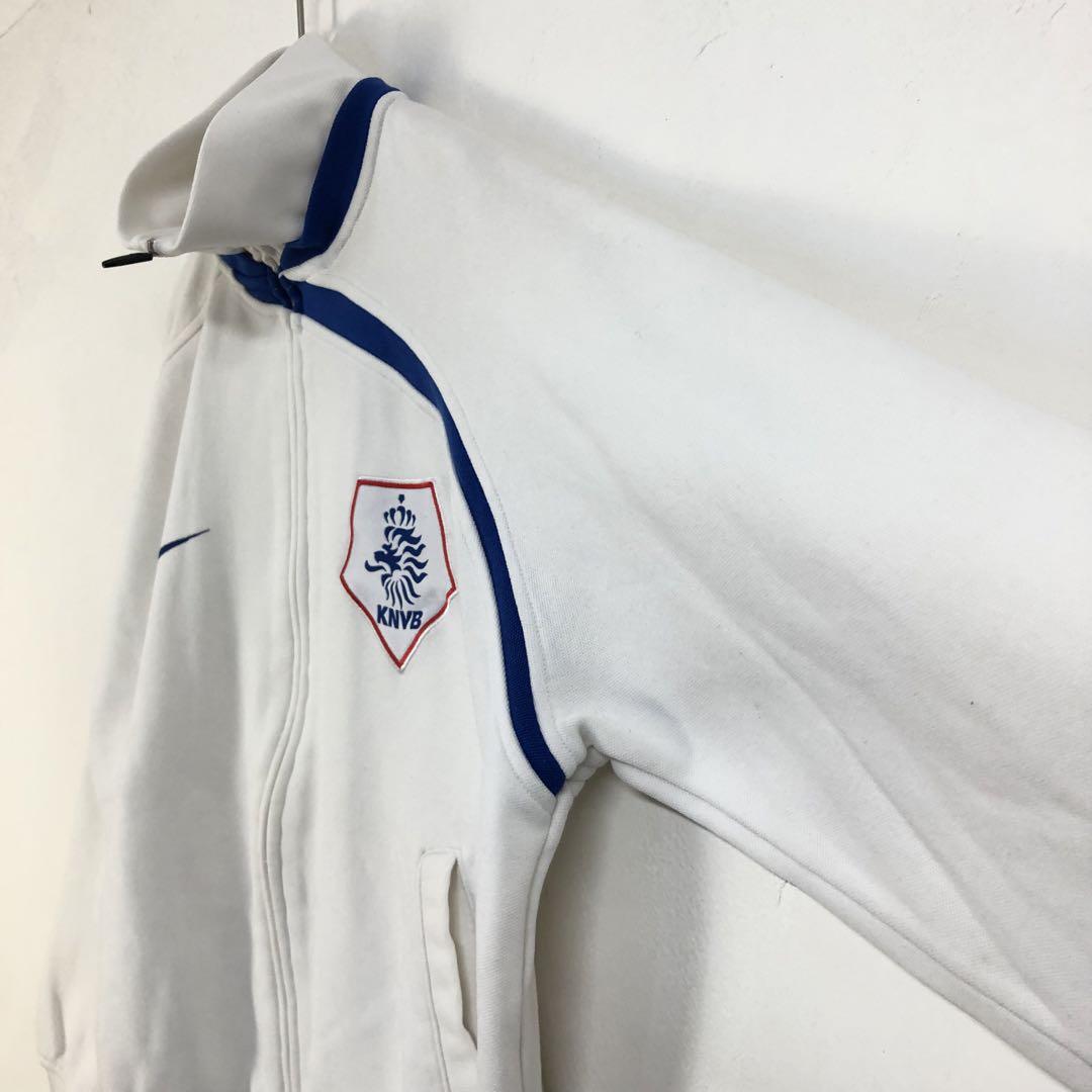 ナイキ オランダ 代表 サッカー ジャージ トラックジャケット 白