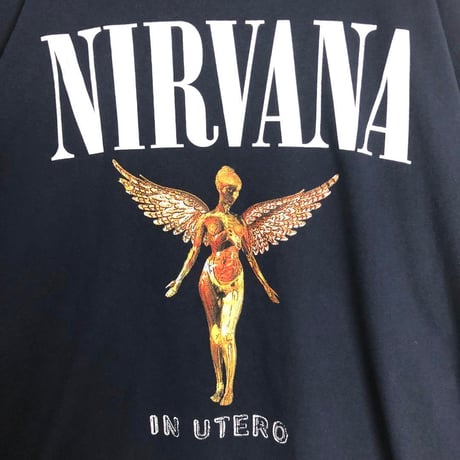 BOOTLEG　NIRVANA 　ニルヴァーナ　両面　ビッグプリント　バンT　ロンT