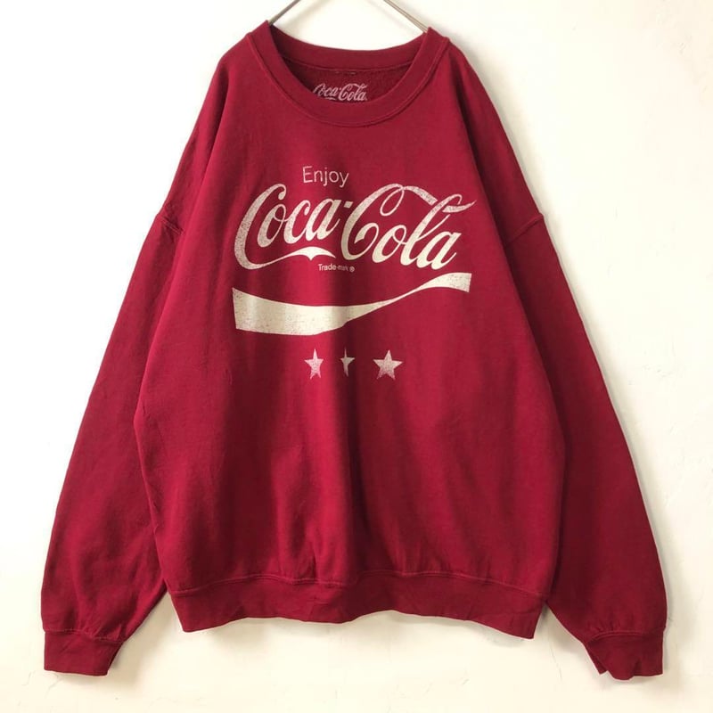 コカコーラ スウェット トレーナー ビッグプリント | PEACE TOWN