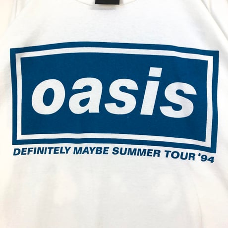 BOOTLEG　oasis　オアシス　ツアー　半袖　Tシャツ　白
