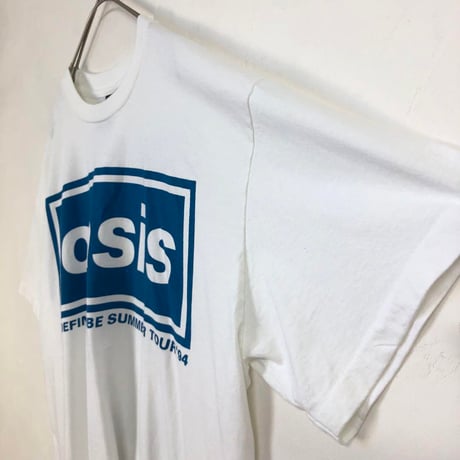 BOOTLEG　oasis　オアシス　ツアー　半袖　Tシャツ　白