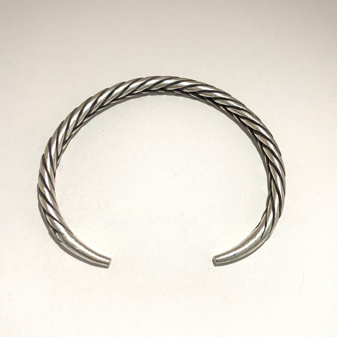 KARENSILVER カレンシルバー 編み込み バングル ブレスレット