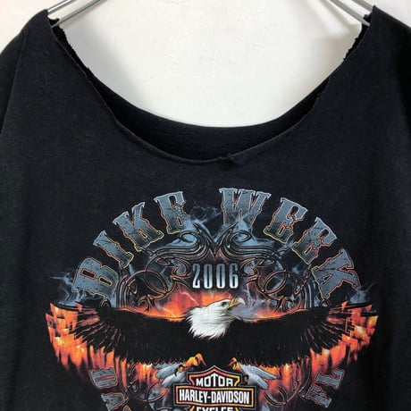 ハーレーダビッドソン　両面　プリント　ビッグロゴ　半袖　Tシャツ
