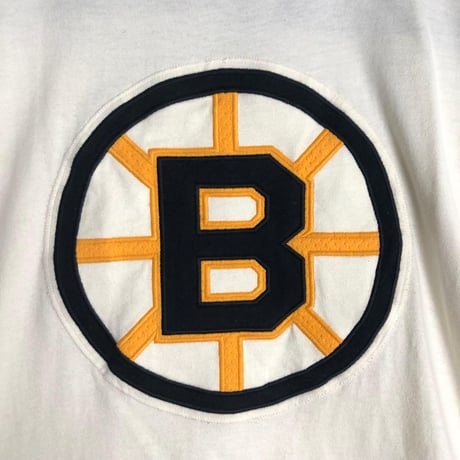 NHL　ボストン　ブルーインズ　スウェット　トレーナー　白　黒