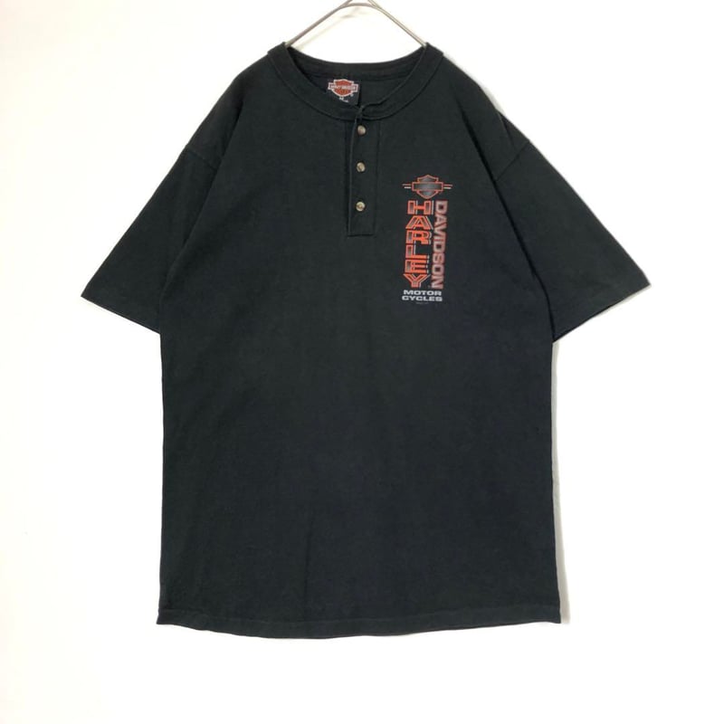90s ハーレーダビッドソン ブラック Tシャツ シングルステッチ 【公式