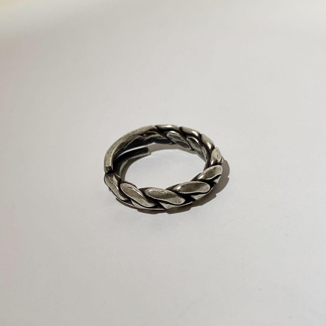 KARENSILVER カレン シルバー 民族 ハンドメイド ツイスト リング 指輪
