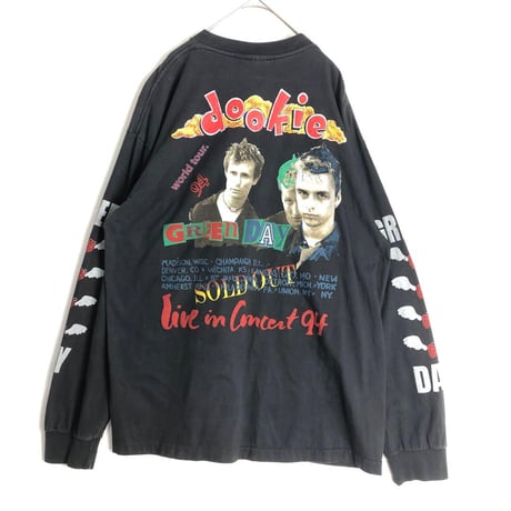BOOTLEG Green Day グリーンデイ　ドゥーキー　ロンT　黒