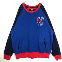 UNK NBA 刺繍　ロゴ　スウェット　トレーナー　青　黒