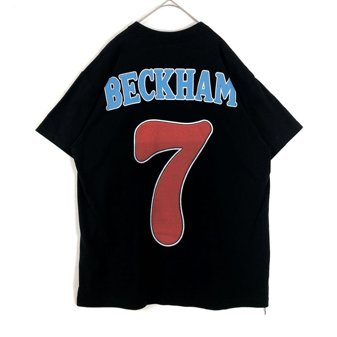 BOOTLEG DAVID BECKHAM ベッカム サッカー ビッグプリント シングル