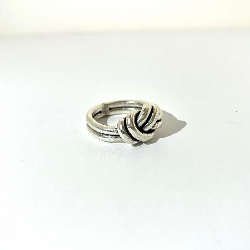 KARENSILVER カレン シルバー 民族 結び目 ハンドメイド リング 指輪
