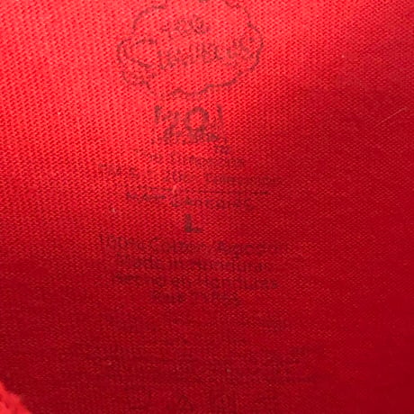 シンプソンズ　BARTMAN キャラT　Tシャツ　ビッグプリント　赤