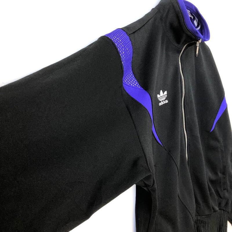 デサント製 アディダスオリジナルス ジャージ トラックジャケット 刺繍