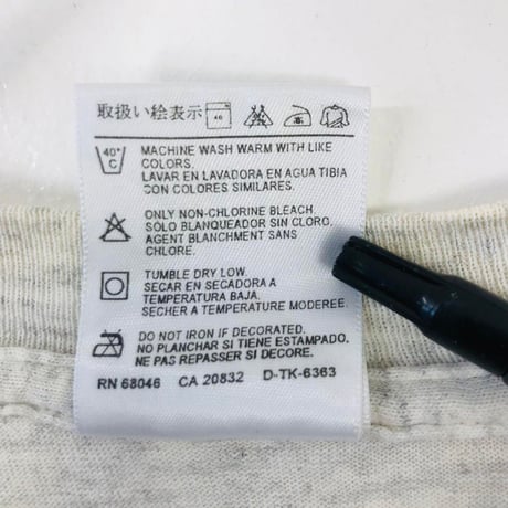 20th　アラバマ　ALABAMA　ビッグロゴ　Tシャツ　グレー