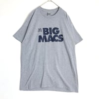 BIG MACS マクドナルド　ビッグマック　企業T　Tシャツ　グレー