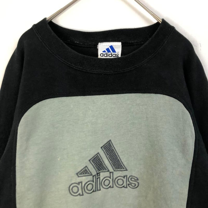 アディダス スウェット トレーナー リメイク 切替 黒 | PEACE TOWN