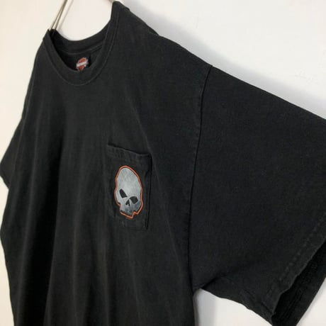 ハーレーダビッドソン　両面　プリント　ビッグロゴ　半袖　Tシャツ