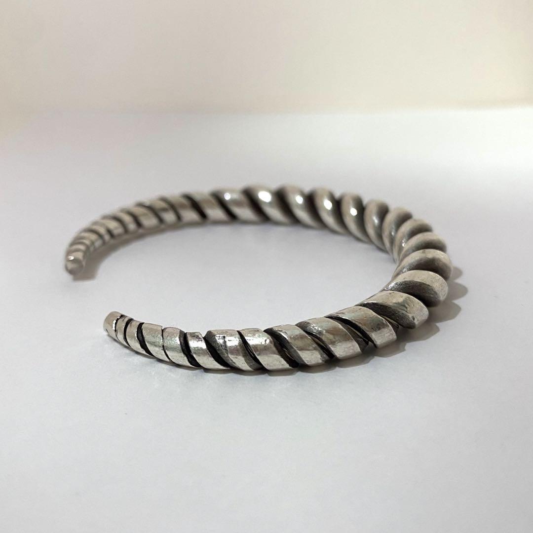 KARENSILVER カレンシルバー カレン族 ツイスト 重量 バングル