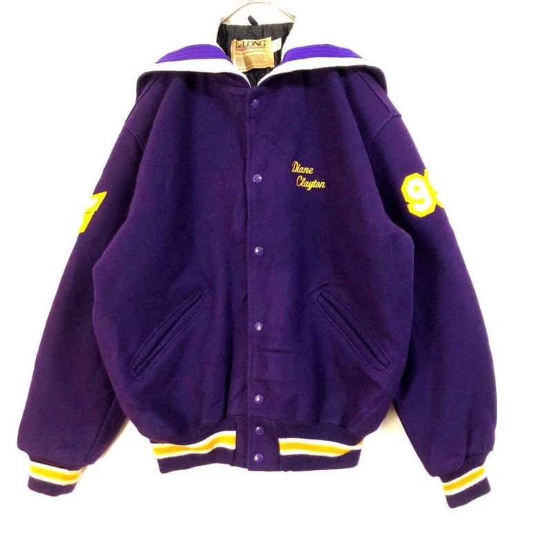 カレッジ USA製 Wildctas スタジャン セーラー襟 刺繍ロゴ | PEACE TOWN