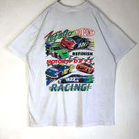 90s シングルステッチ　DUPONT ビッグロゴ　半袖　Tシャツ　白