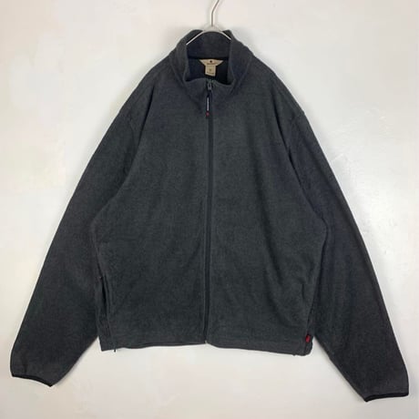 ウールリッチ　フリース　ロゴタグ　ジャケット　グレー