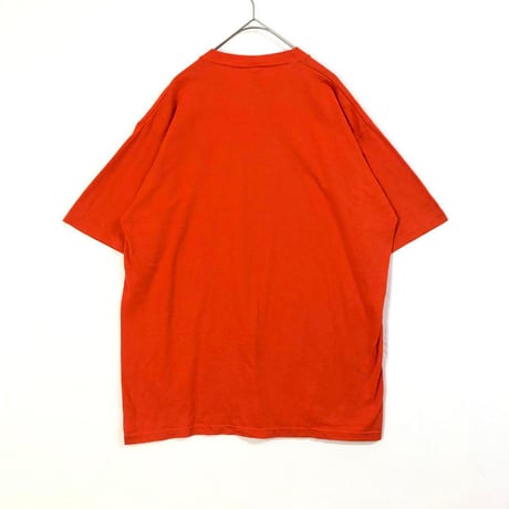 90s シングルステッチ　ジャージーズ　USA製　Tシャツ　オレンジ