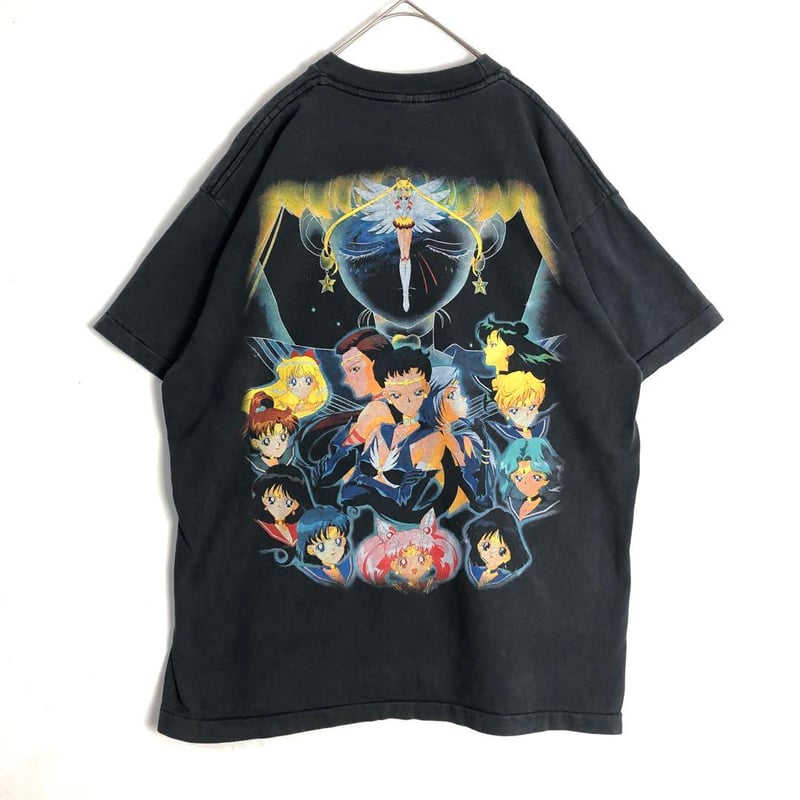 BOOTLEG セーラームーン シングルステッチ ビッグプリント アニメ T