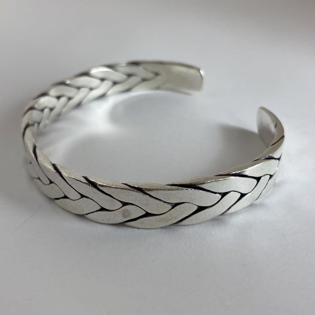 KARENSILVER カレン シルバー カレン族 バングル 編み込み