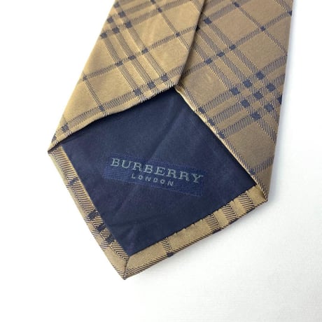 Burberry バーバリー ロンドン　シルク　ネクタイ　チェック