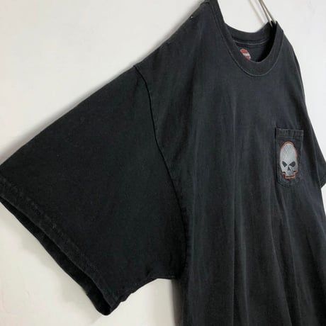 ハーレーダビッドソン　両面　プリント　ビッグロゴ　半袖　Tシャツ