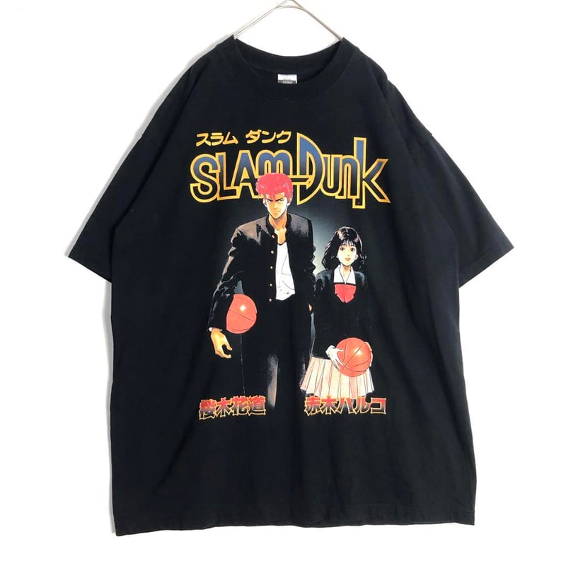 BOOTLEG Slam Dunk スラムダンク アニメ Tシャツ ビッグプリント | PEA