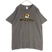 カレッジ　ミズーリタイガース　半袖　Tシャツ　カーキ