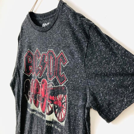 ACDC　ビッグロゴ　半袖　Tシャツ　黒