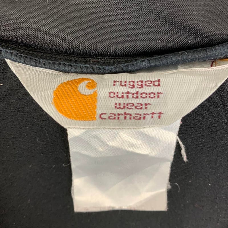 カーハート 刺繍 ロゴ トラック ジャケット ジャージ 黒 | PEACE TOWN
