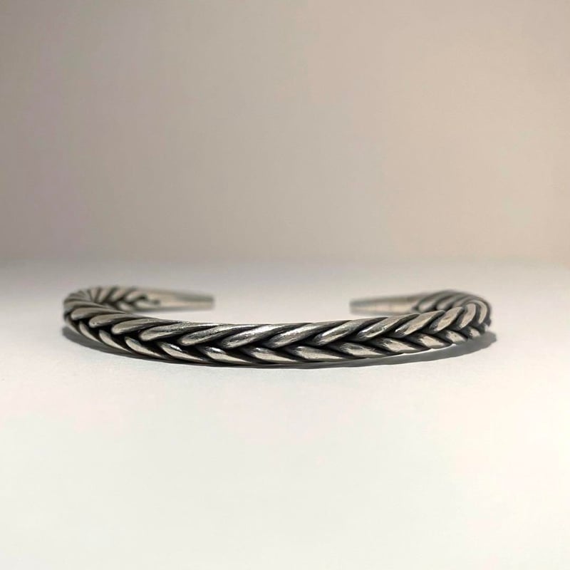KARENSILVER カレンシルバー 編み込み バングル ブレスレット