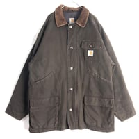 Carhartt　カーハート　ダック　トラディショナル　ジャケット　茶