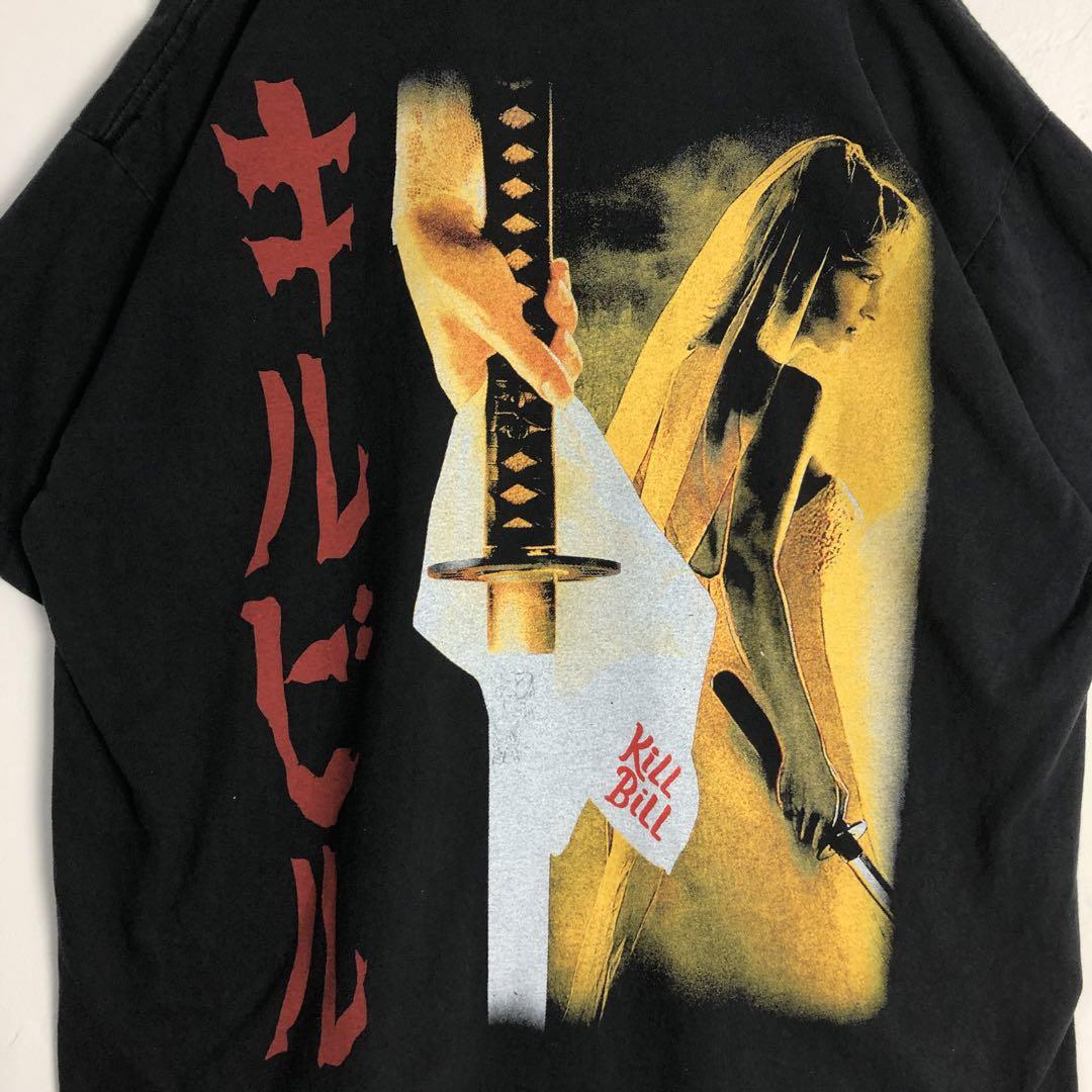 BOOTLEG KILL BILL キルビル シングルステッチ 両面 ビッグプリント T