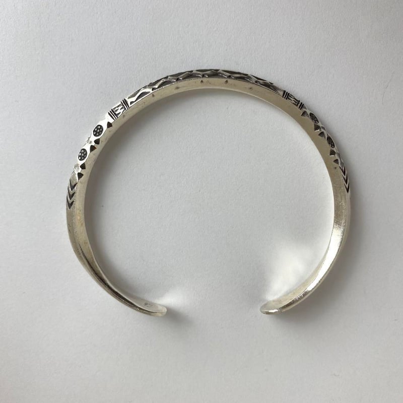 KAREN silver バングル ブレスレット ハンドメイド 未使用 カレン族 KAREN silver バングル ブレスレット ハンドメイド 未使用 カレン族