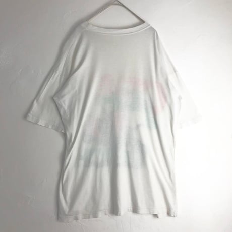 Tom and Jerry トムジェリ　Tシャツ　ビッグプリント　白