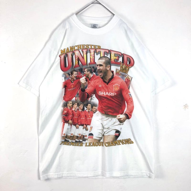 BOOTLEG マンチェスターユナイテッド サッカー ビッグプリント Tシャツ