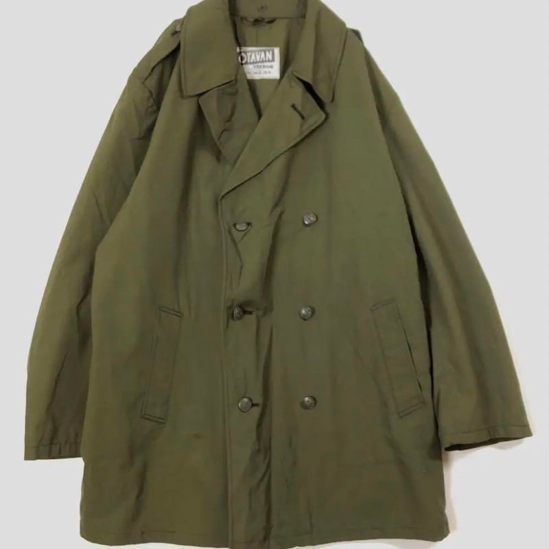 チェコ軍 トレンチコート ミリタリー ジャケット カーキ XL | PEACE TOWN