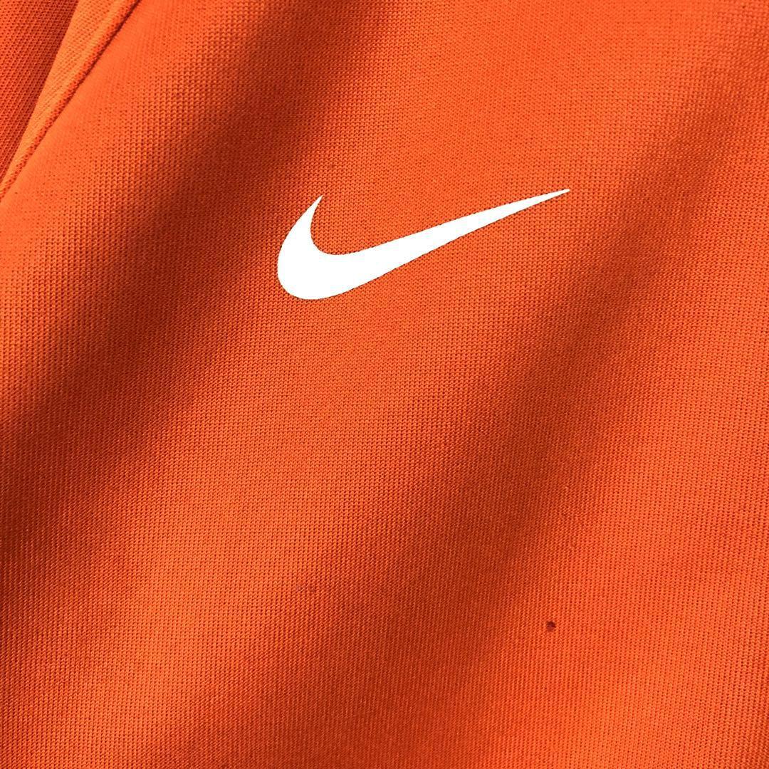 ナイキ オランダ代表 ジャージ トラックジャケット ロゴ オレンジ
