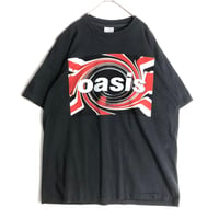 BOOTLEG oasis オアシス　シングルステッチ　Tシャツ　黒