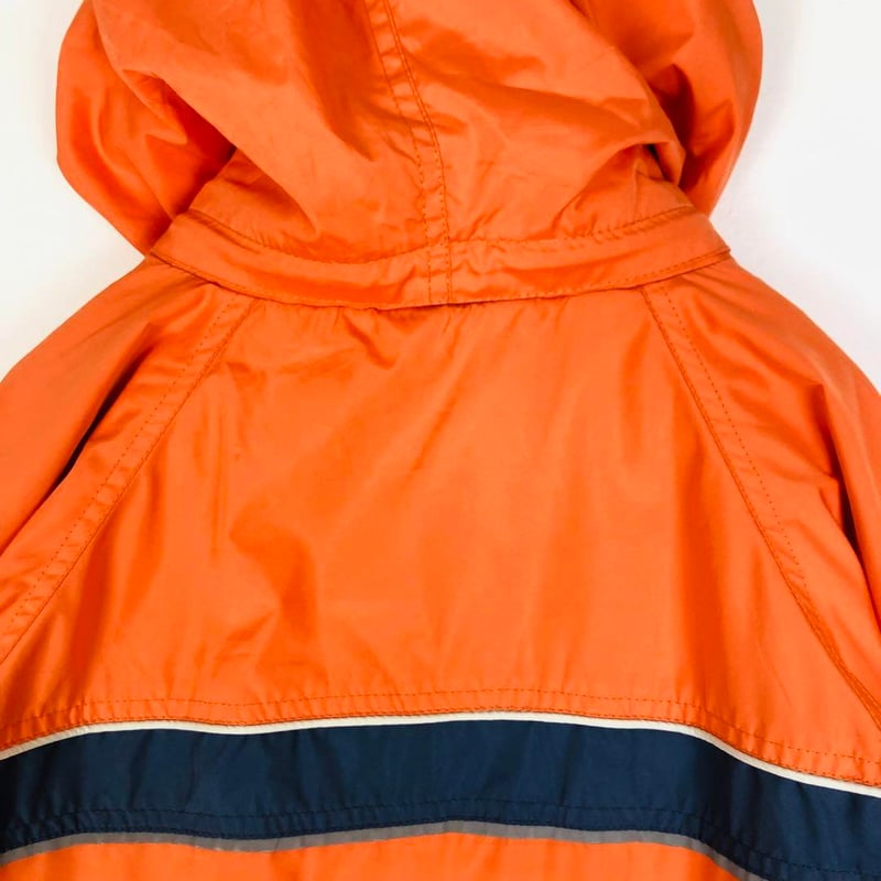 アンブロ マウンテン パーカー 刺繍 ロゴ ジャケット オレンジ | PEACE