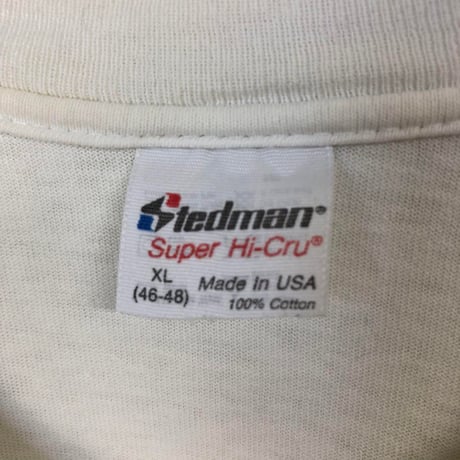 90s シングルステッチ　USA製　米国旗　ビッグロゴ　半袖　Tシャツ