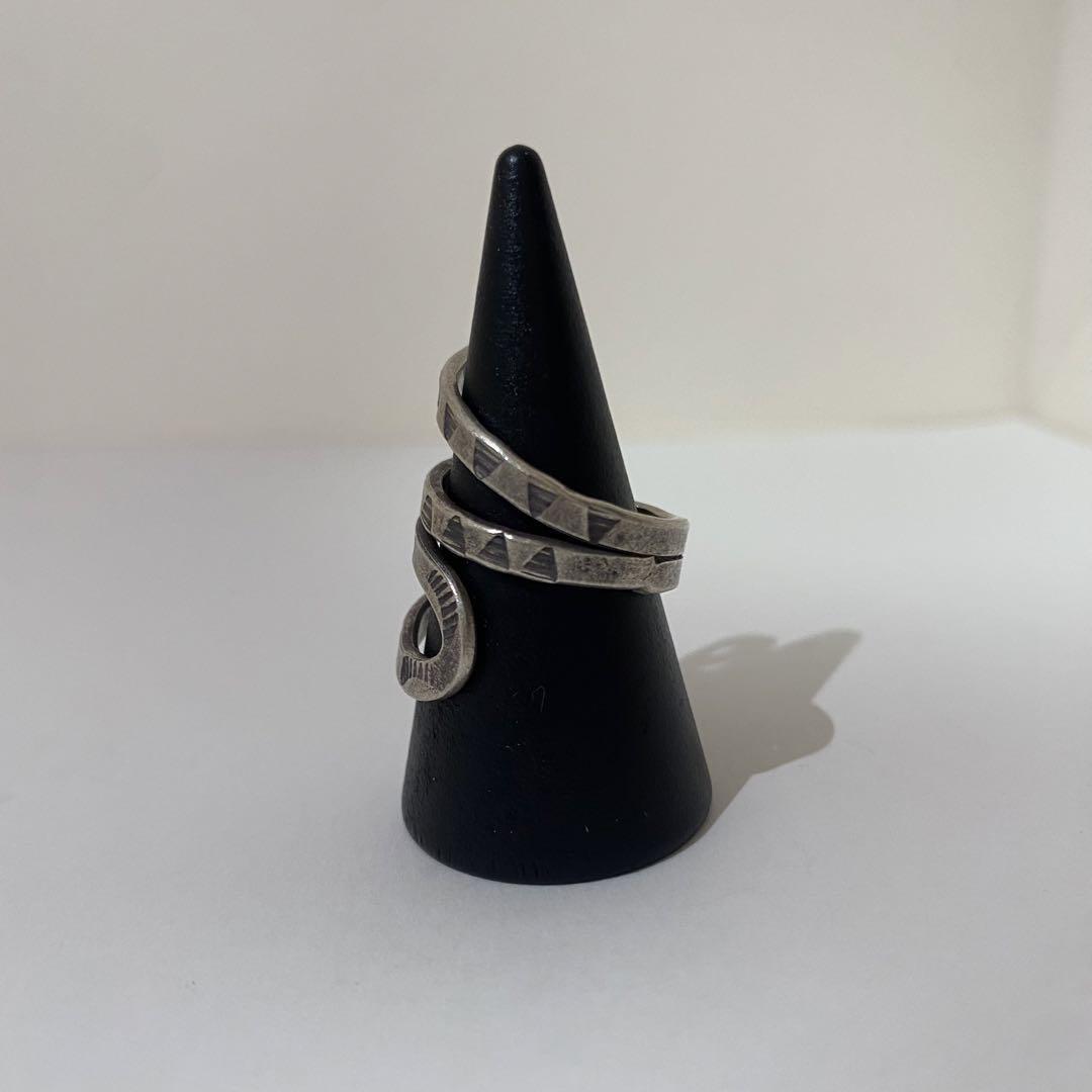 KARENSILVER カレン シルバー 民族 ハンドメイド リング 大ぶり 指輪