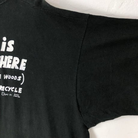 90s フルーツオブザルーム　メッセージT　レストラン　Tシャツ