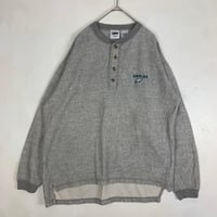 NFL イーグルス　刺繍　ロゴ　スウェット　トレーナー　2XL　グレー