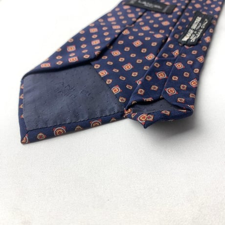 LANCEL ランセル　イタリア製　総柄　ネクタイ　シルク