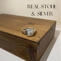 SILVER 925　シルバー　ターコイズ　リング　指輪　ホワイト　ストーン